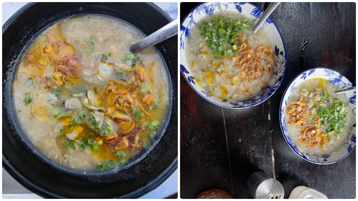 A hot tempting bowl of clam congee (Source: Google Map)