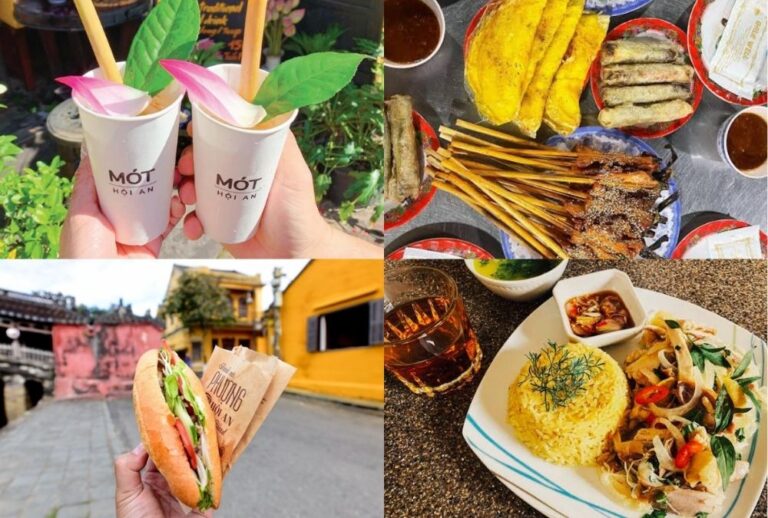 Hoi An street food and drinks