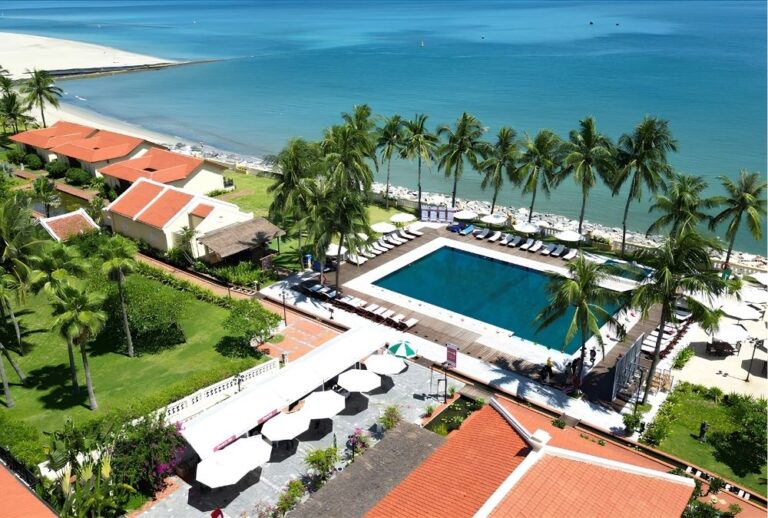 Beach resort on the coast near Hoi An
