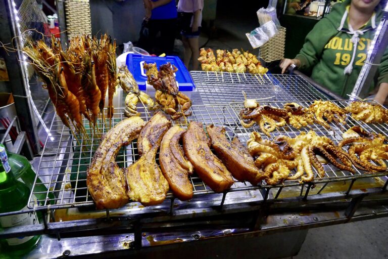 Street food stall in Hoi An