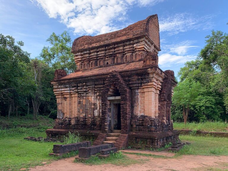 Brick Cham temple at My Son Sanctuary