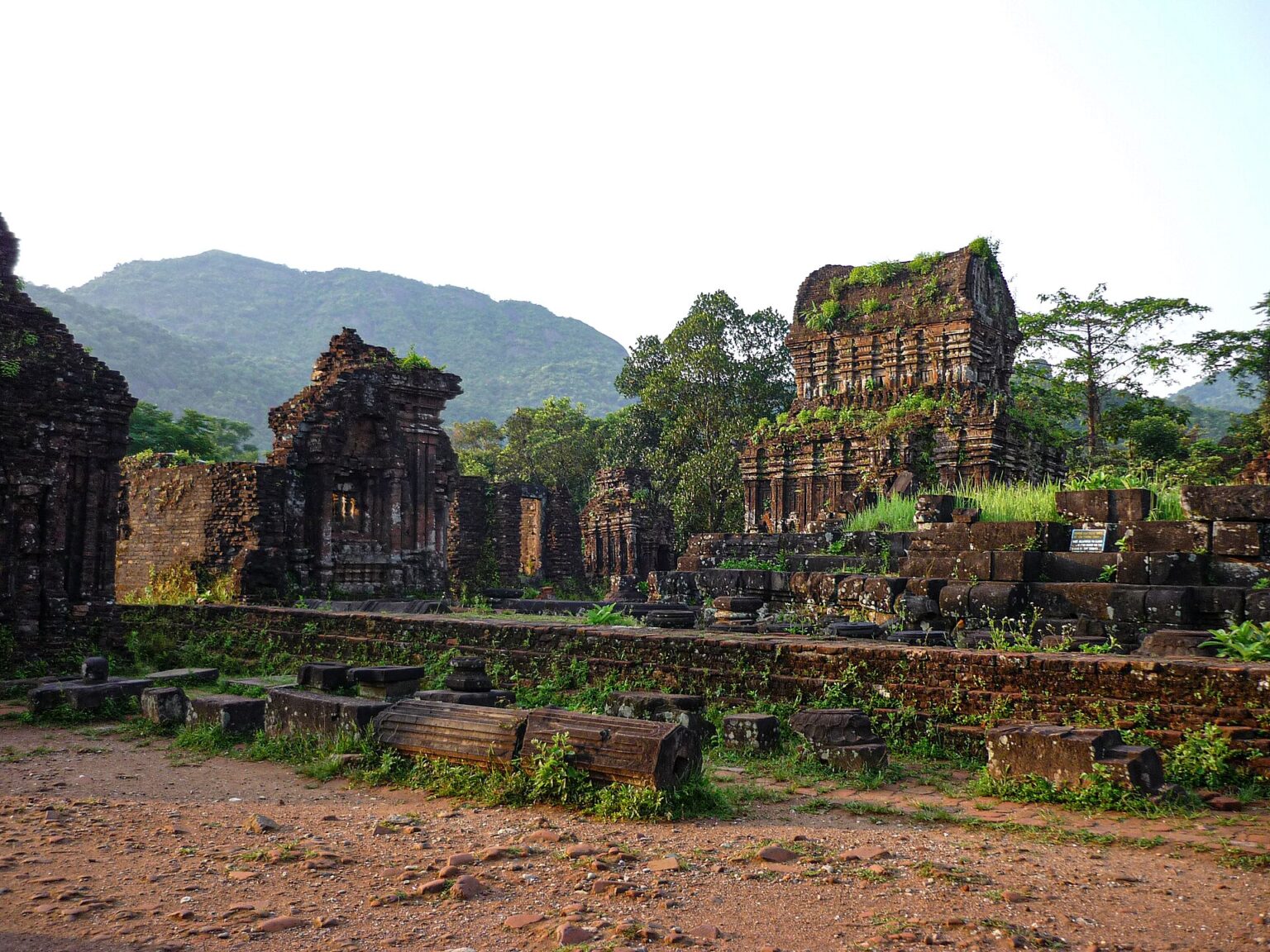 Champa ruins at My Son Sanctuary