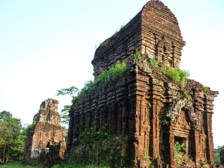 Brick tower at My Son Sanctuary