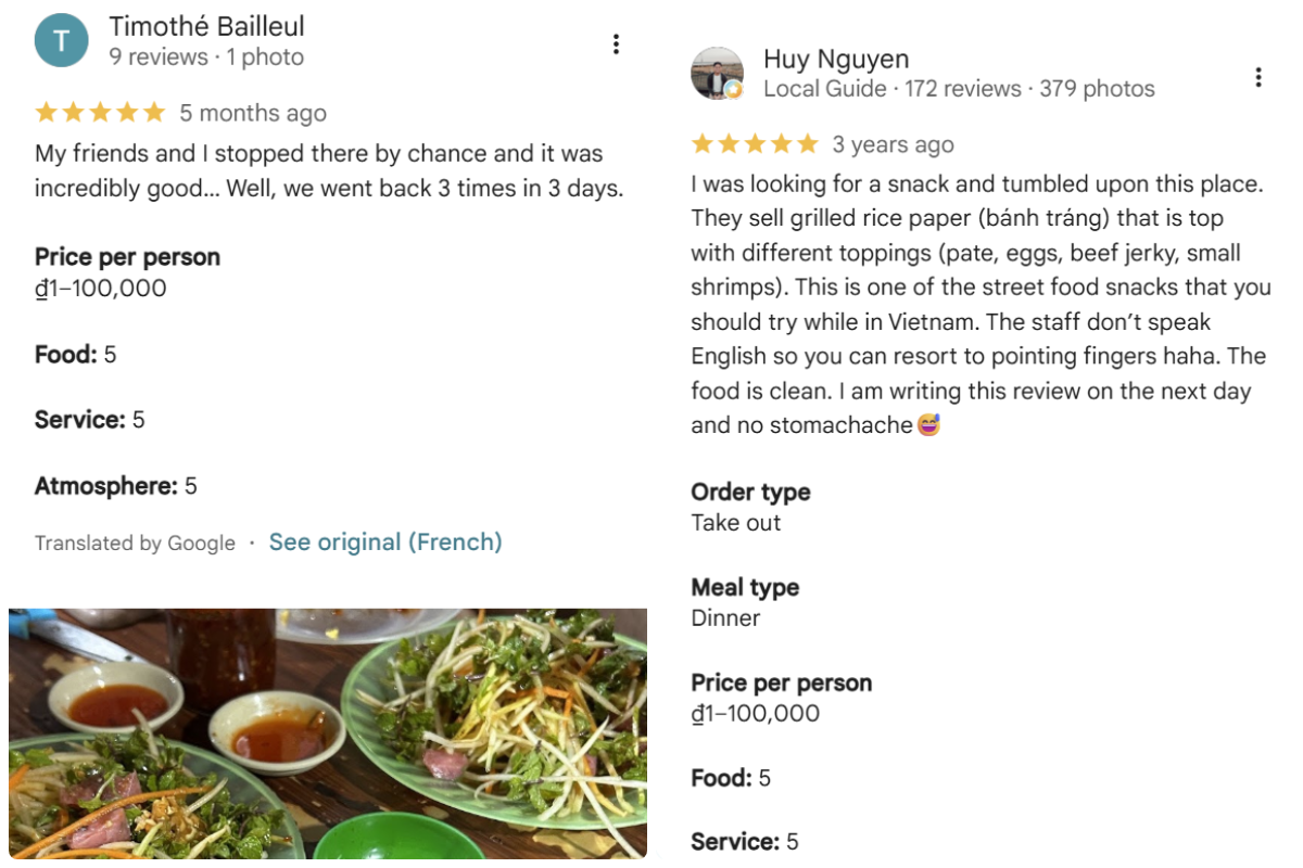 Banh trang kep is a delicious snack