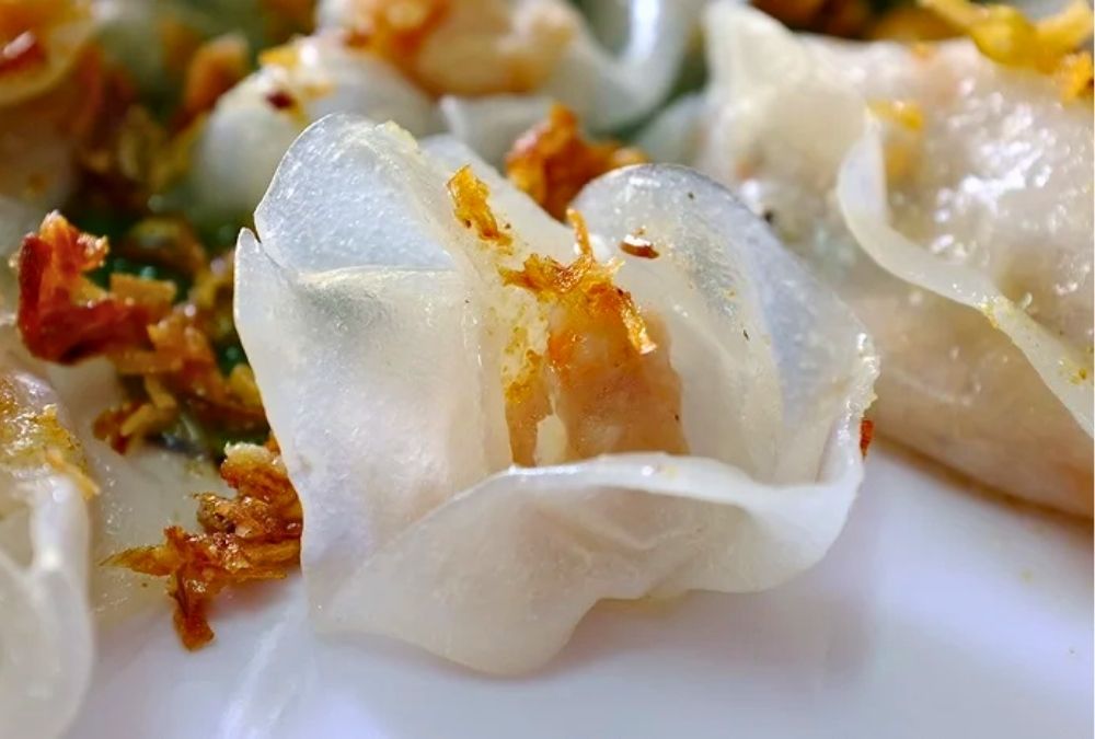 White Rose dumplings contain shrimp and may include pork fat, peanut oil and fish sauce (Source: Collected)